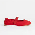 The Dual Stride Red Mary Jane Sneaker Flat