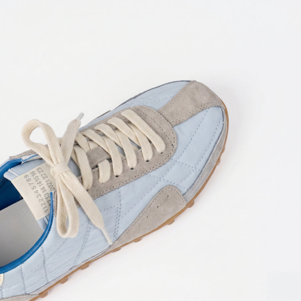 The Dual Stride Women's Casual Light Blue Sneakers