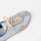 The Dual Stride Women's Casual Light Blue Sneakers