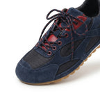 The Dual Stride Women's Dark Blue Casual Sneakers