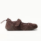The Dual Stride Brown Mary Jane  Casual Sneakers