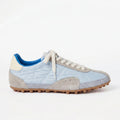 The Dual Stride Women's Casual Light Blue Sneakers