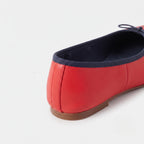 The Dual Strride Women's Red Soft Tabi Flats