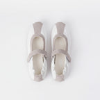 The Dual Stride White Mary Jane Sneaker Flat