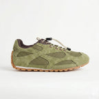 The Dual Stride Women's Oliver Green Casual Sneakers