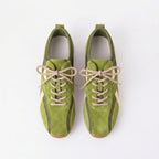 The Dual Stride Women's Retro-Style Suede & Leather Sneaker