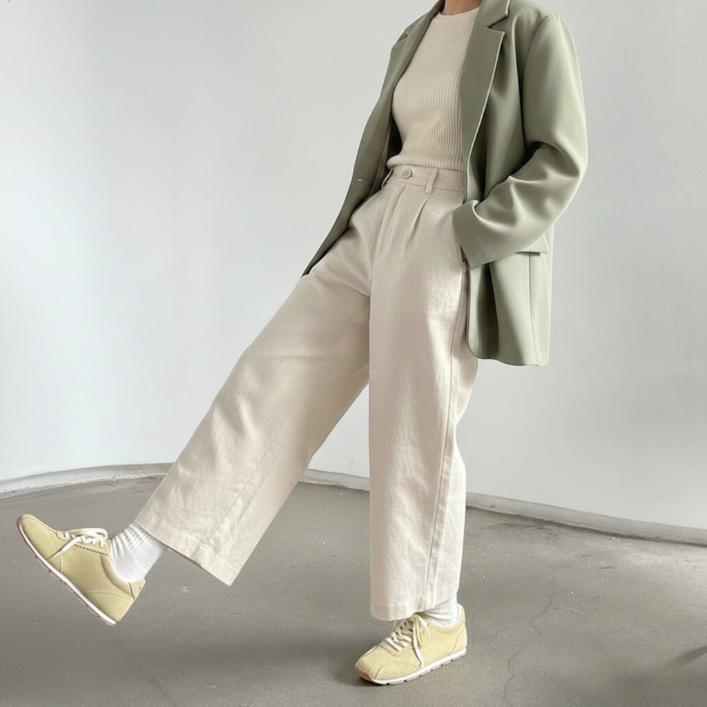 The Dual Stride Women's Light Pink Sneakers