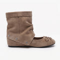 The Dual Stride Convertible Suede Ankle Boots