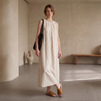 The Dual Stride Sand Minimalist Suede Slide Sandals