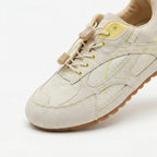 Les baskets décontractées blanches Dual Stride pour femme