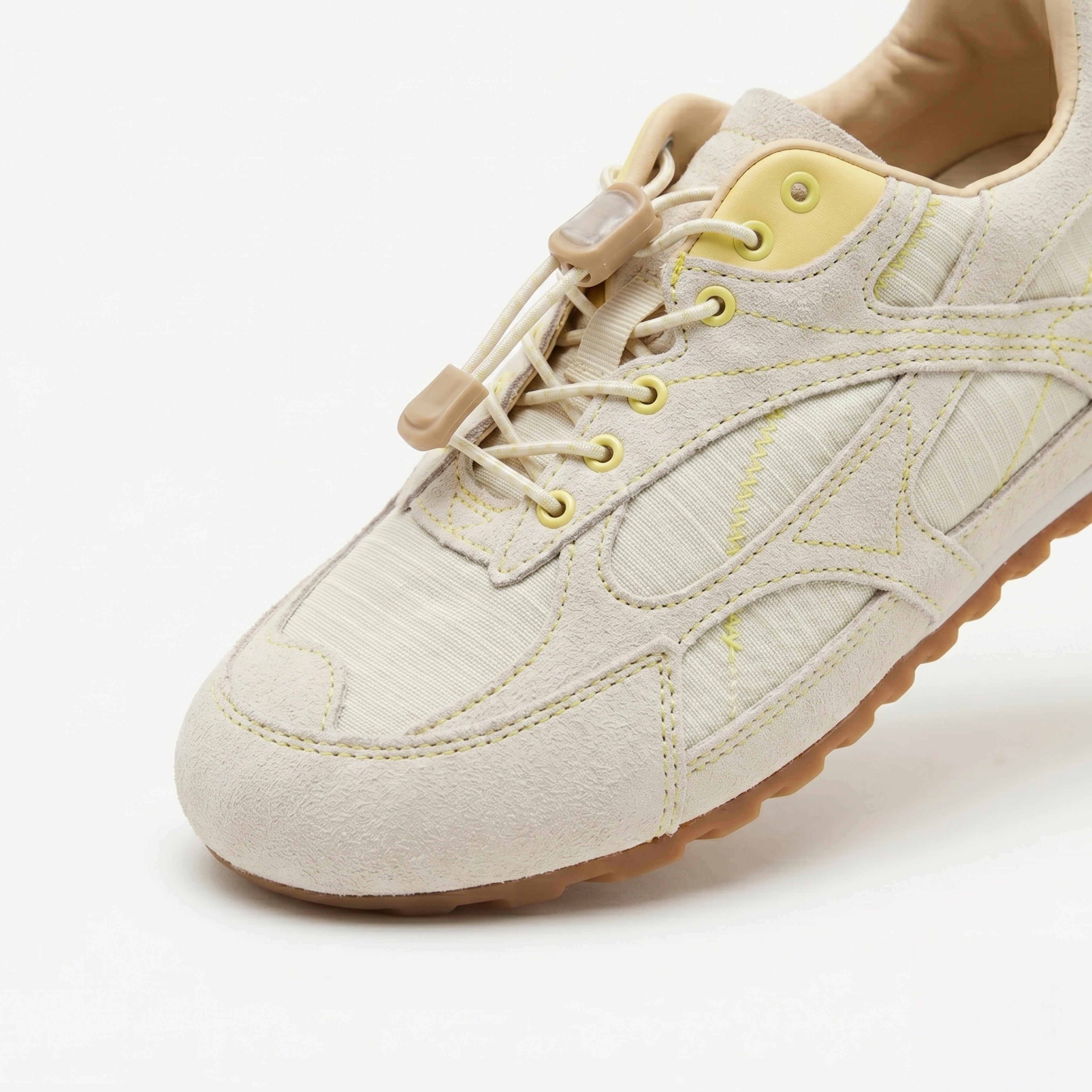 Les baskets décontractées blanches Dual Stride pour femme
