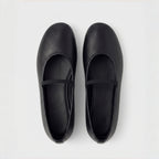 The Dual Stride Black Minimalist Ballet Mary Jane