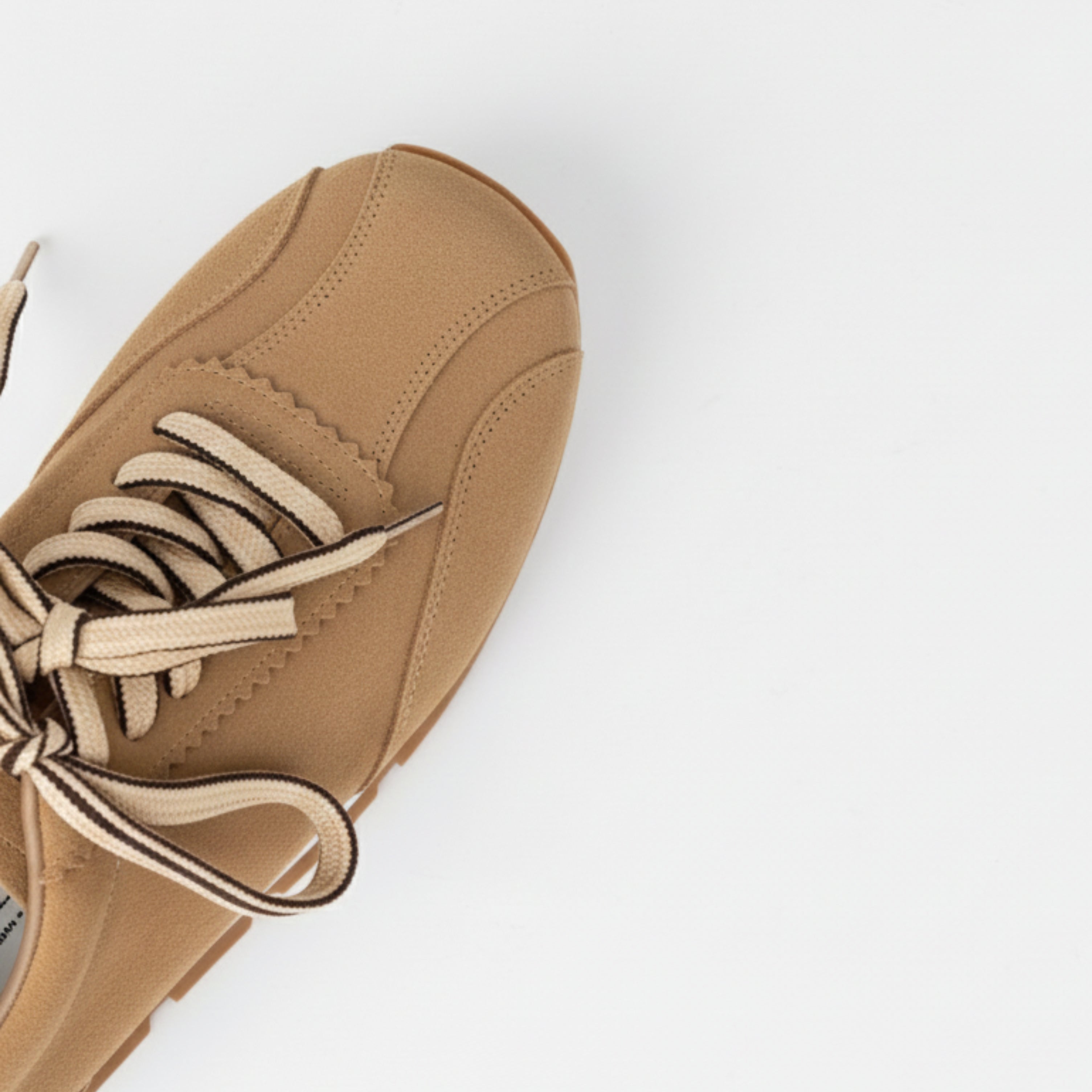 The Dual Stride Women's Casual Brown Sneakers