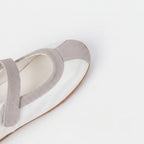 The Dual Stride White Mary Jane Sneaker Flat
