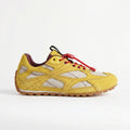 Las zapatillas deportivas casuales amarillas Dual Stride para mujer