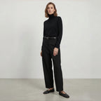 The Dual Stride Black Minimalist Ballet Mary Jane