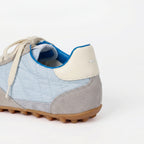 The Dual Stride Women's Casual Light Blue Sneakers