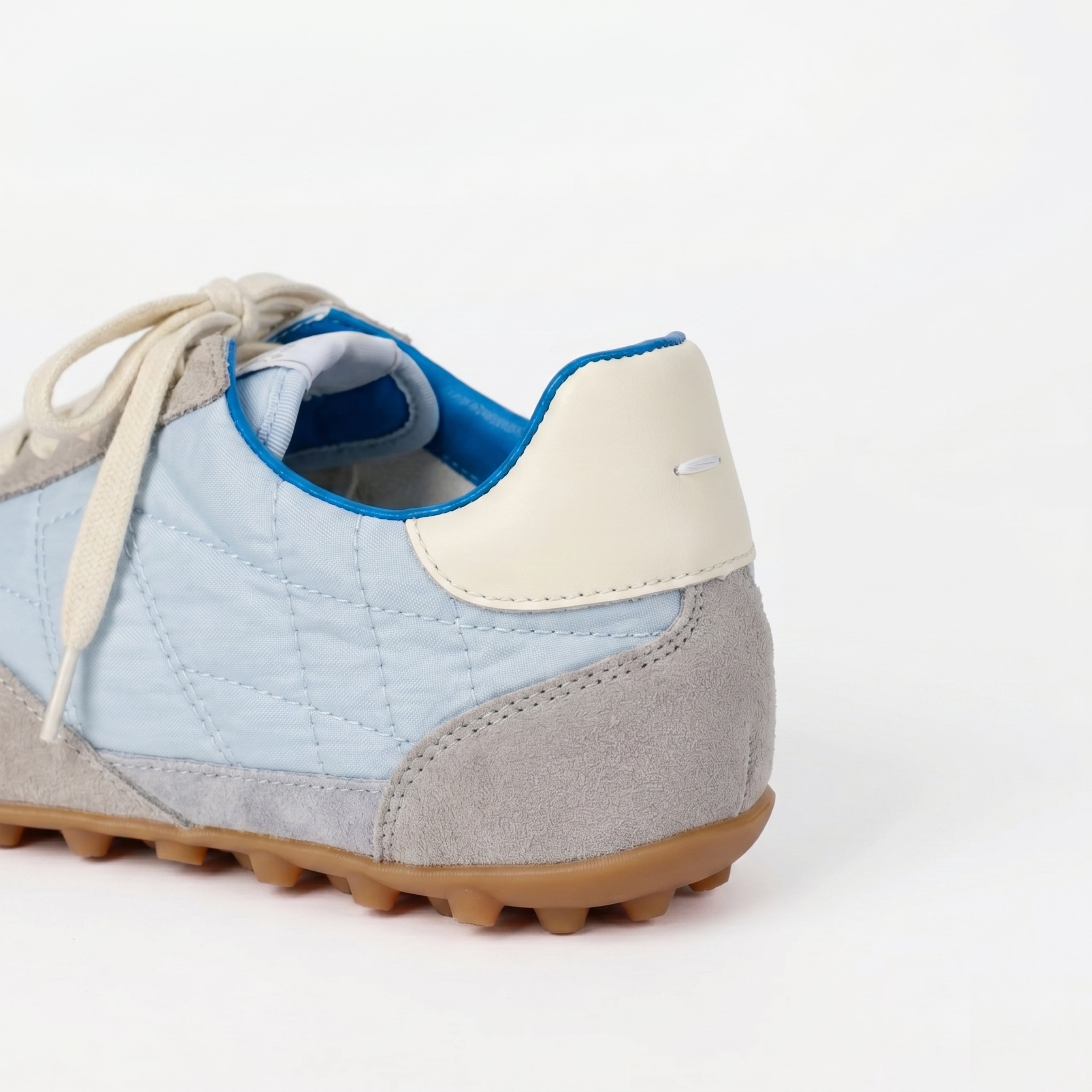 The Dual Stride Women's Casual Light Blue Sneakers