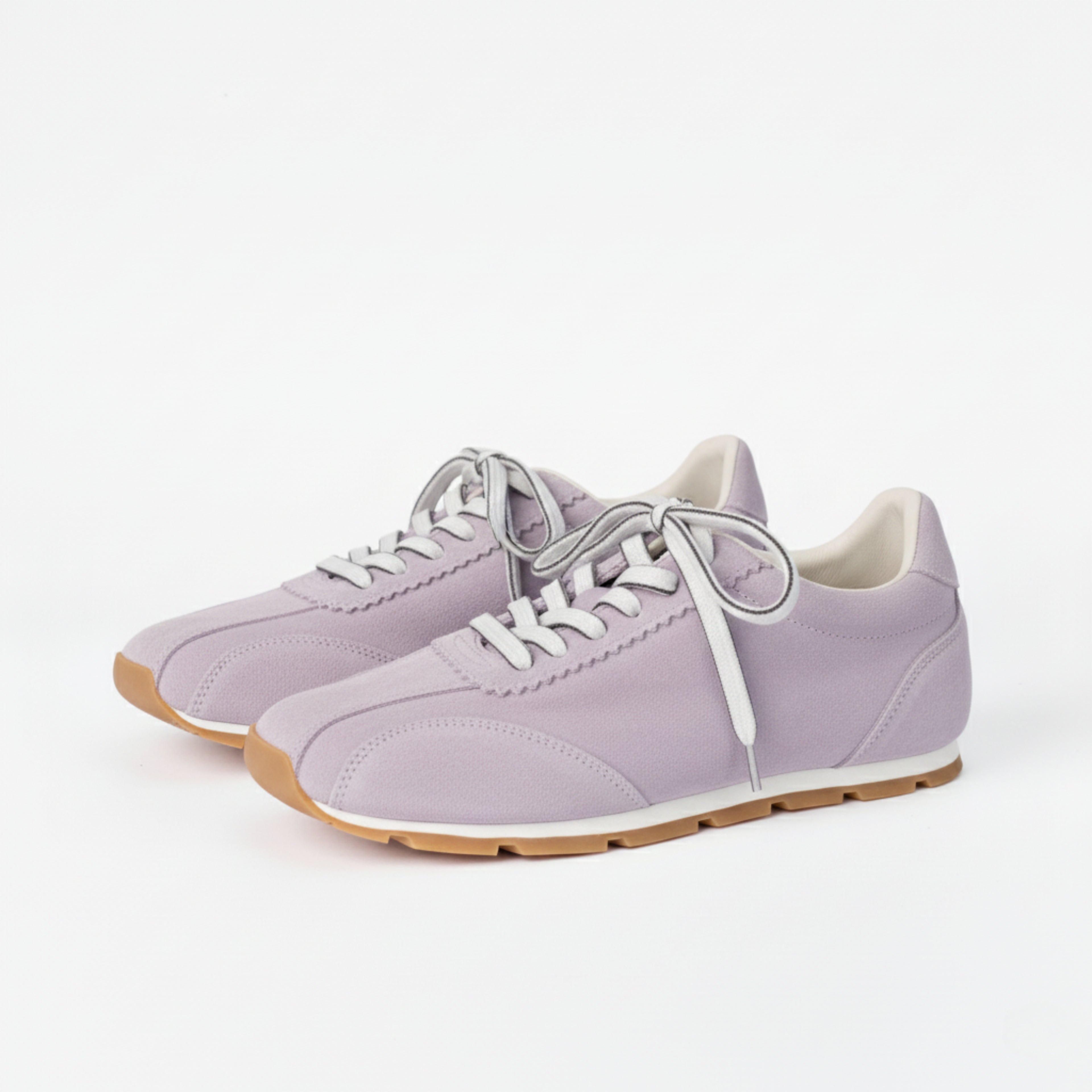 The Dual Stride Women's Light Pink Sneakers