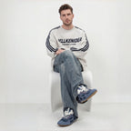The Dual Stride Men's Blue Suede & Mesh Performance Sneakers