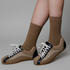 The Dual Stride Women‘s Retro Color-blocked Sneakers