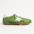 The Dual Stride Green Gazelle Sneakers