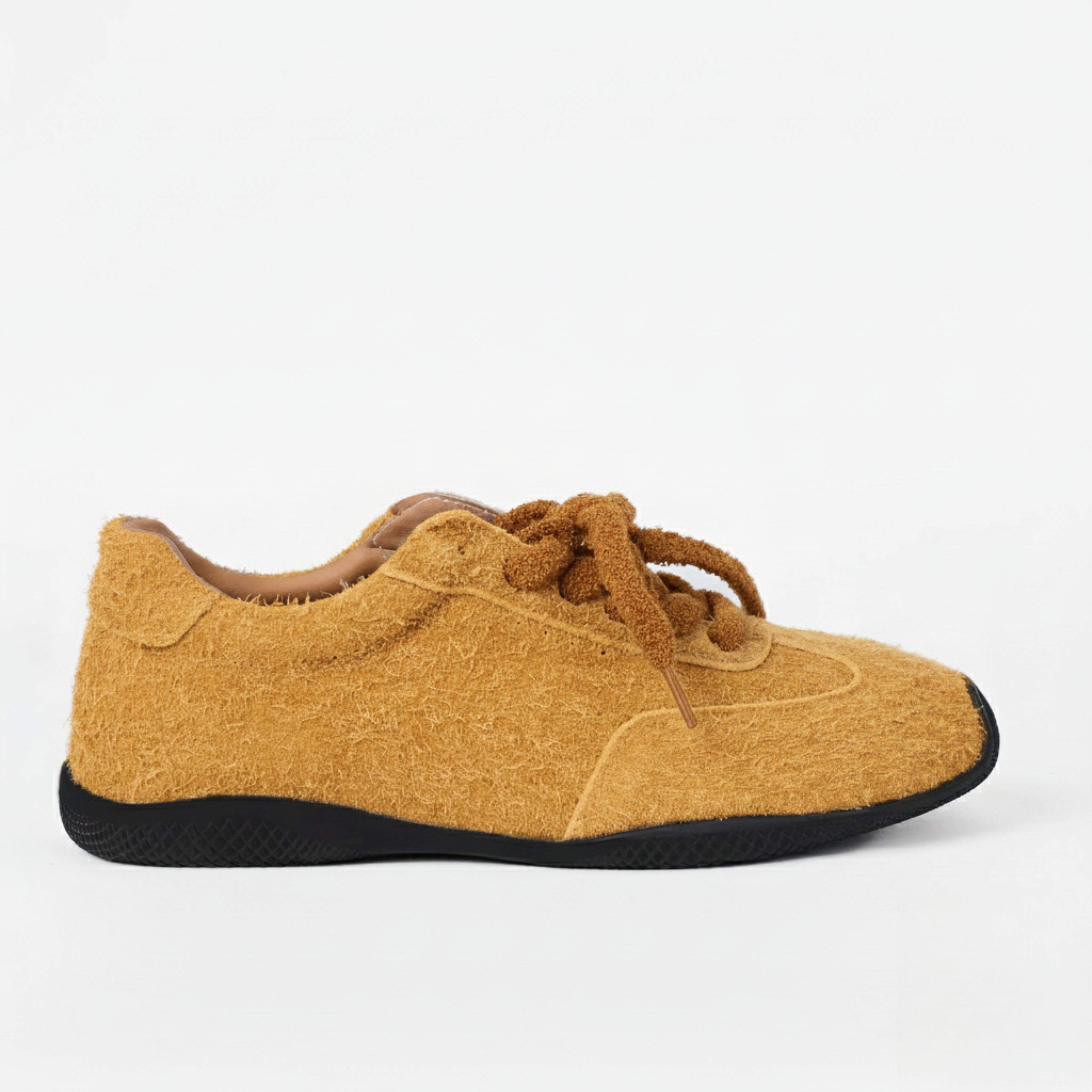 The Dual Stride Women's Comfortable Yellow Sneakers