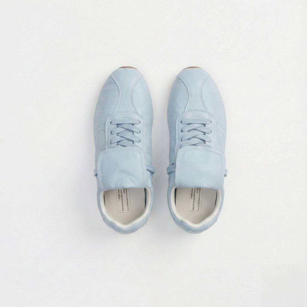 The Dual Stride Women's Retro Genuine Tiffnay Leather Sneakers