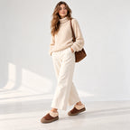 The Dual Stride Cozy Fleece Slip-On Shoes