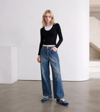 The Dual Stride Vintage Panelled Low-Top Casual Sneakers