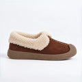 The Dual Stride Cozy Fleece Slip-On Shoes