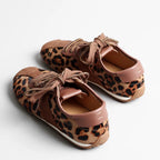 The Dual Stride Leopard Print Retro Casual Shoes