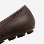 The Dual Stride Women's Brown Penny Loafer Flats