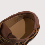 The Dual Stride Leopard Print Retro Casual Shoes